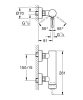 Grohe Essence Bateria prysznicowa natynkowa brushed warm sunset 25252DL1